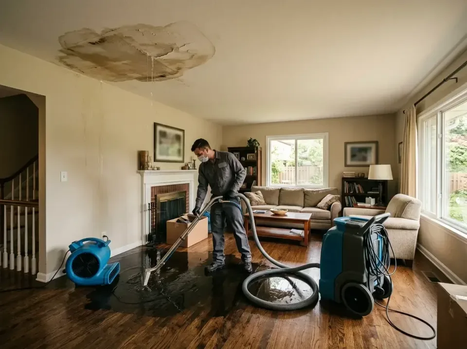attic-pipe-burst-ceiling-drip-008 — frequently asked questions, Water Damage Restoration & Carpet Care in Belding, MI